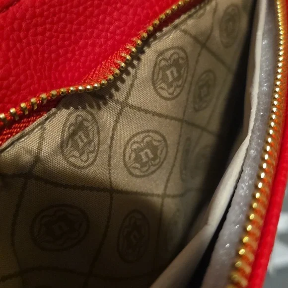 NANETTE LEPORE NWT Shellie Cherry Red Crossbody Bag - Picture 10 of 12